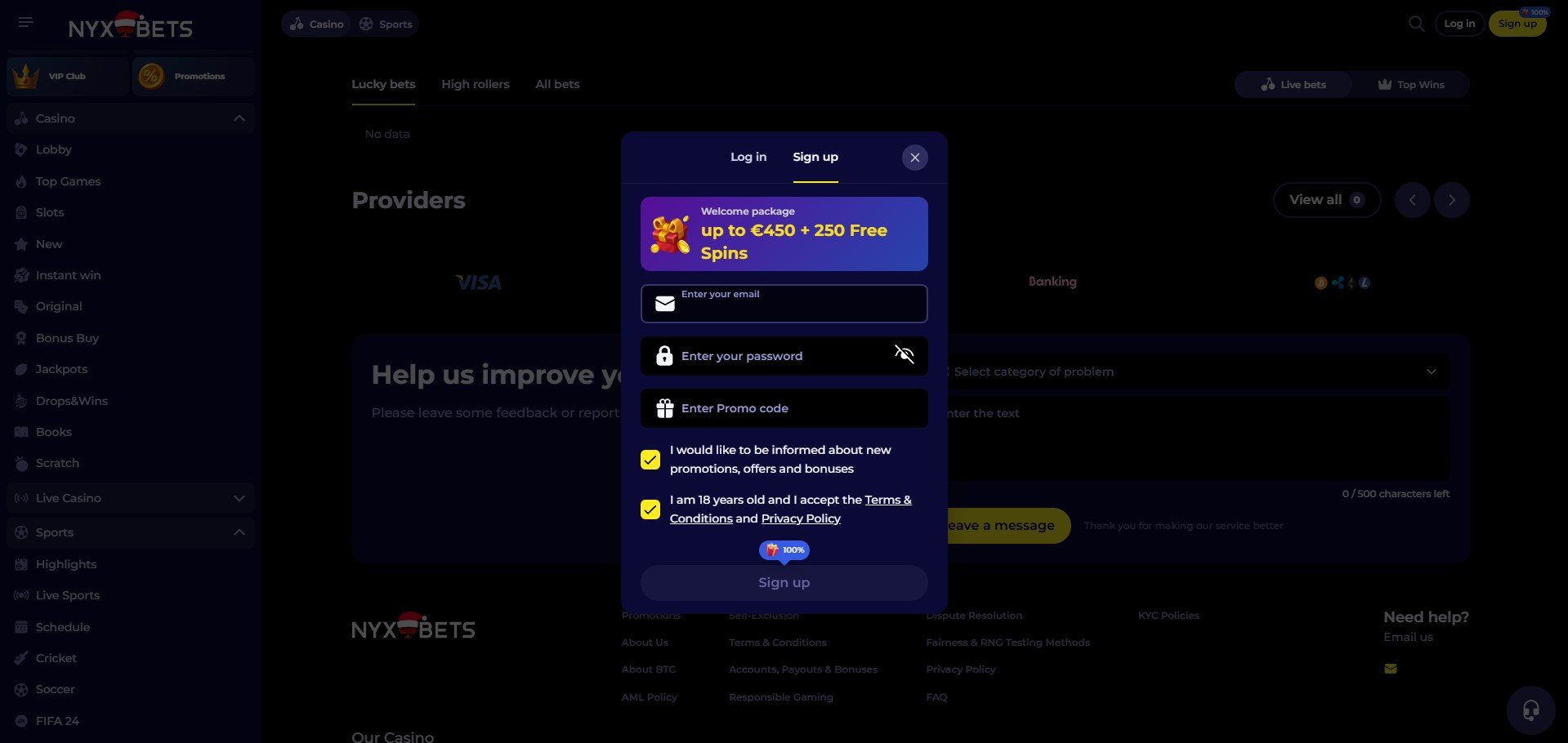 NyxBets Sportsbook